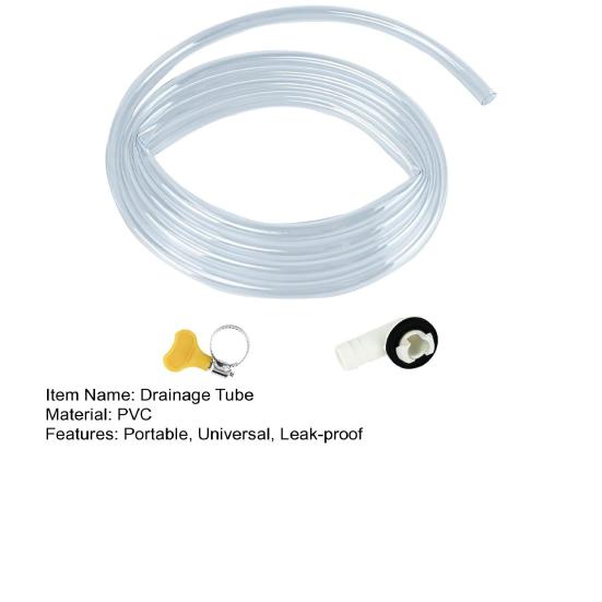 3/6/10 Fuß AC-Ablaufschlauch-Set 15 mm Universeller Kondensatablaufschlauch mit auslaufsicherer Gummidichtung