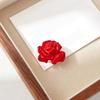 2pcs Mini Floral Rose Cufflinks Vintage Elegant Sunflower Sleeve Button Exquisite Button Cover Clip Blouses Shirt Accessories