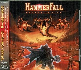 

CD HAMMERFALL - Hearts On Fire VICP62038 Victor 2002 Japan ObiRock Used
