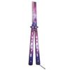 Unsharpened Folding Butterfly Practice Comb for Outdoor Camping