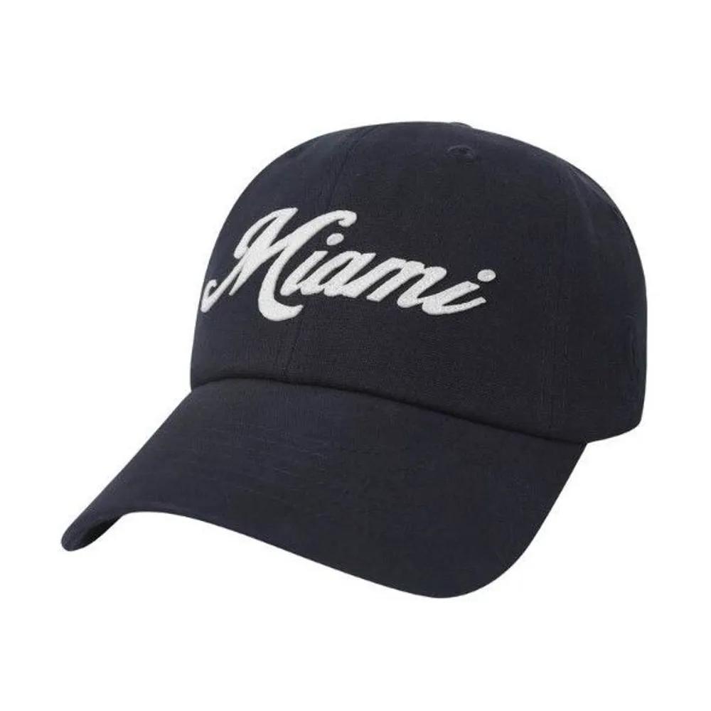 Unisex UTA Felt Applique Soft Ball Cap N255AP283P ivory