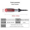 German Precision S2 Multifunctional Alloy Ratchet Screwdriver Set