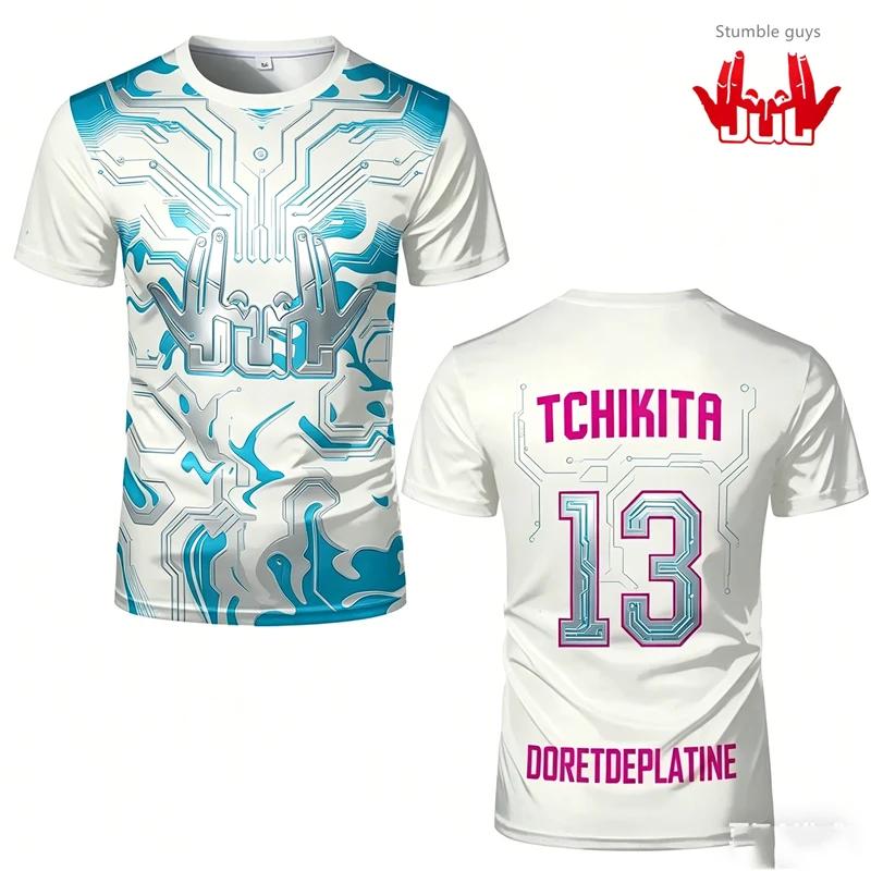 Summer Men's Gym Training 90 Minutes Series MM9 JUL Football Jersey Outdoor Sports Quick-drying Kids Boys T-shirt
