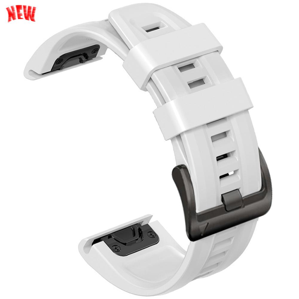 

22mm 26mm Silicone QuickFit Sports Strap For Garmin Epix PRO instinct 3 Quatix/DELTA/TACTIX/Fenix 6XPro 7 E 8pro 5XPlus Bracelet 1Pcs QuickFit 26mm