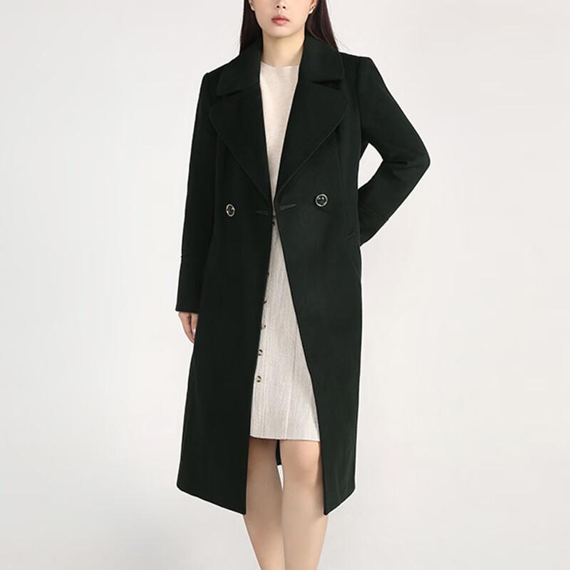 Anlom Women's Mid-Length Wool Blend Coat 2125113