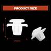 20PCS Outer Side Door Trim Moulding Retainer Clips 75315-S9A-004 For Honda CR-V