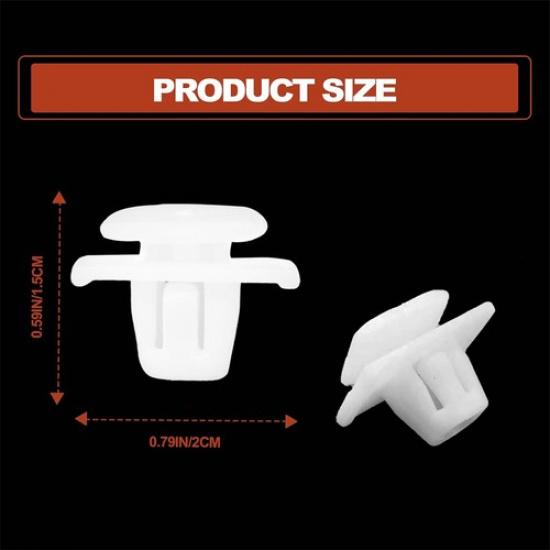 20PCS Outer Side Door Trim Moulding Retainer Clips 75315-S9A-004 For Honda CR-V