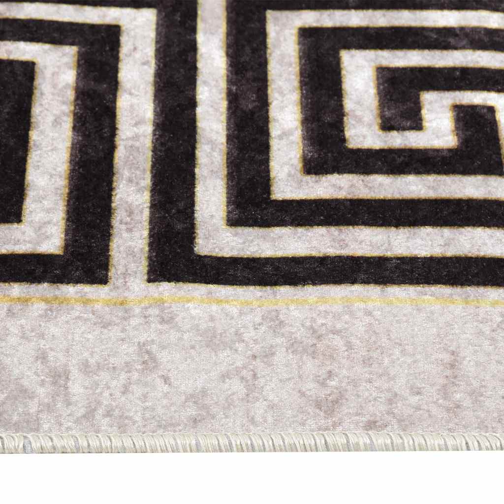 Washable Rug 80 x 150 cm Light Beige