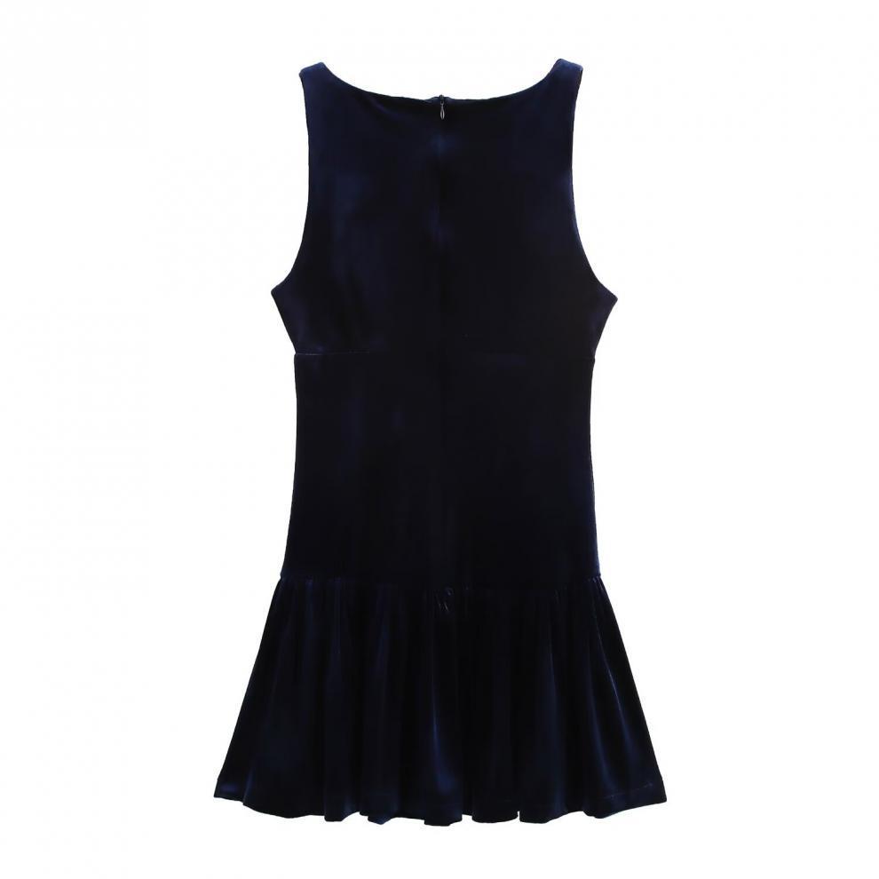 Winter New European & American Fashionable Bow Short Dress for Women