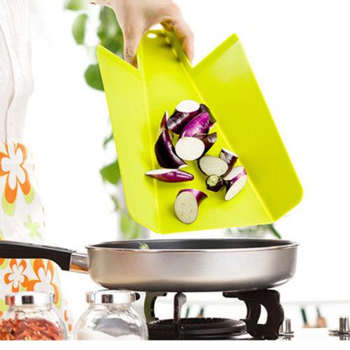 

Пластиковая Нескользящая Гибкая Складная Разделочная Доска-Мат для Нарезки Горячая Кухня