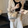 Today's Popular Portable Bucket Bag Women's New Fashion High-end Shoulder Bag Commuter Messenger Bag