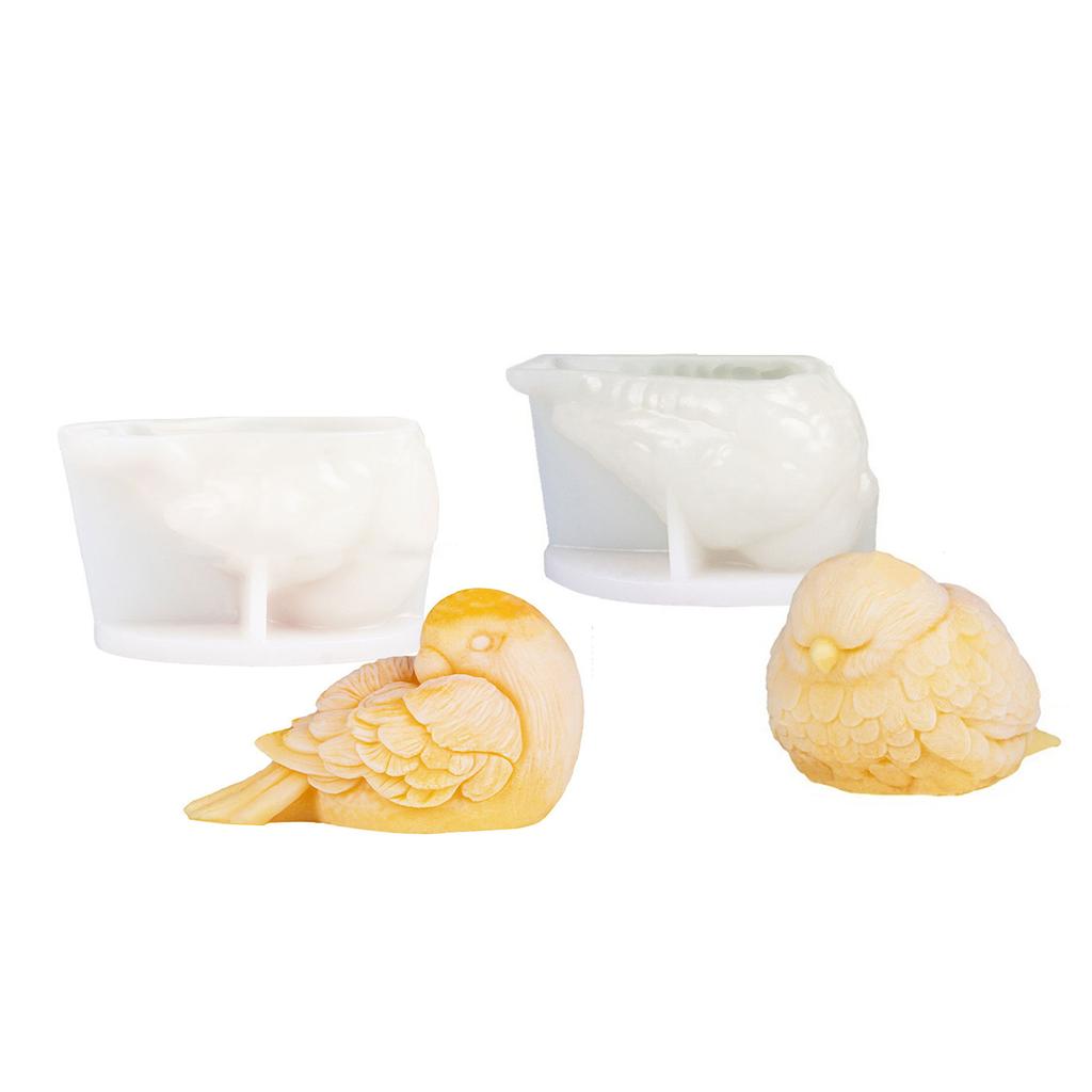 Flexible Silicone Mousse Cake Mold Realistic Parrot Shape Chocolate Baking Mould Bakeware for Parties and Celebration