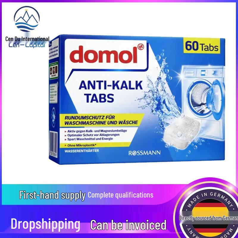 Domol Effervescent Washing Machine Cleaner Tablets - 60 Pieces, 960g