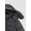 Kolon SportS Women S Raccoon Fur Hoodie Down V3jdx24622blk