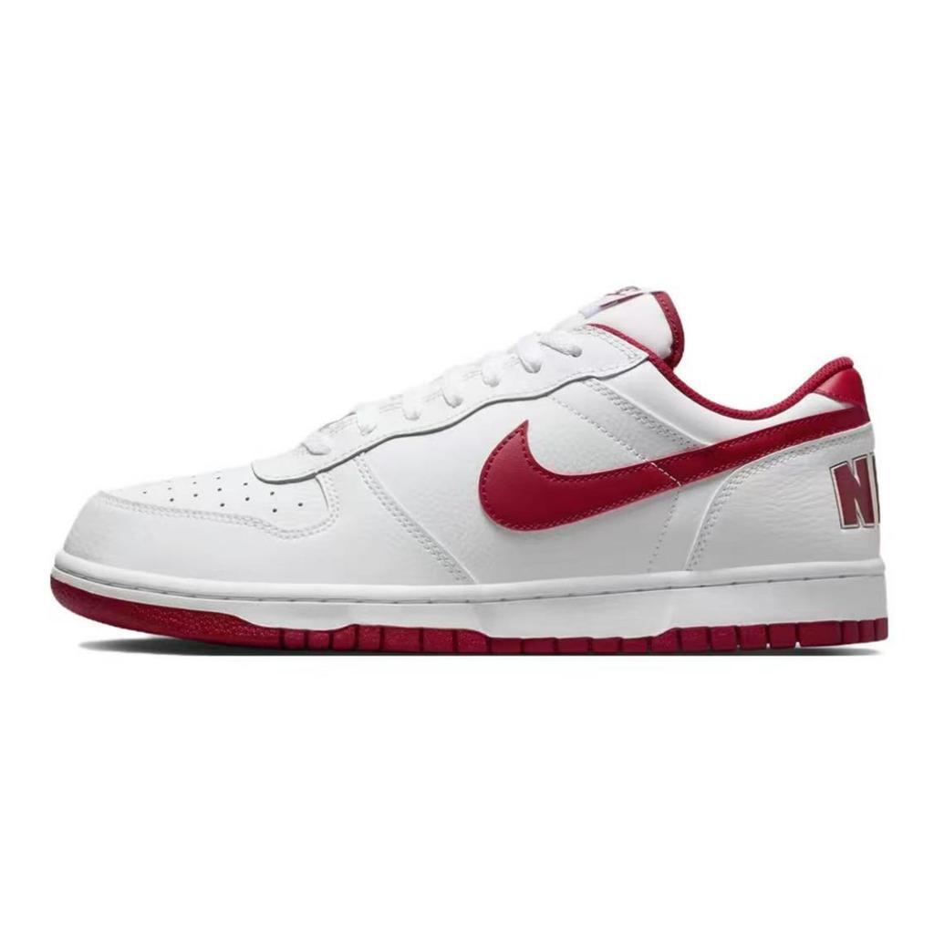 Nike Big Swallow Brings Blessings Leather Slip Resistant, Abrasion Resistant, Lightweight, Breathable Low Top 355152-150(Team28-)