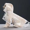 Windproof Dog Raincoat Transparent Dog Clothing for Rainy Days Walking Pet Poncho  Dog Supplies