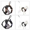 New explosion-proof retractable traction dog with pet chest strap integrated wear automatic traction rope pet vest