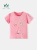 Frühling/Sommer Mädchen Cartoon Elf Blume T-Shirt, Kurzarm, Rundhals, Klein/Mittel