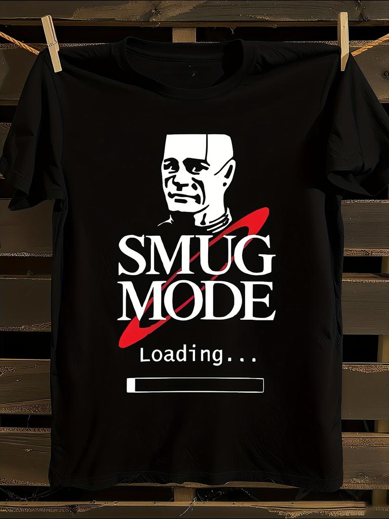 Red Dwarf Kryten Smug Mode Graphic T-shirt