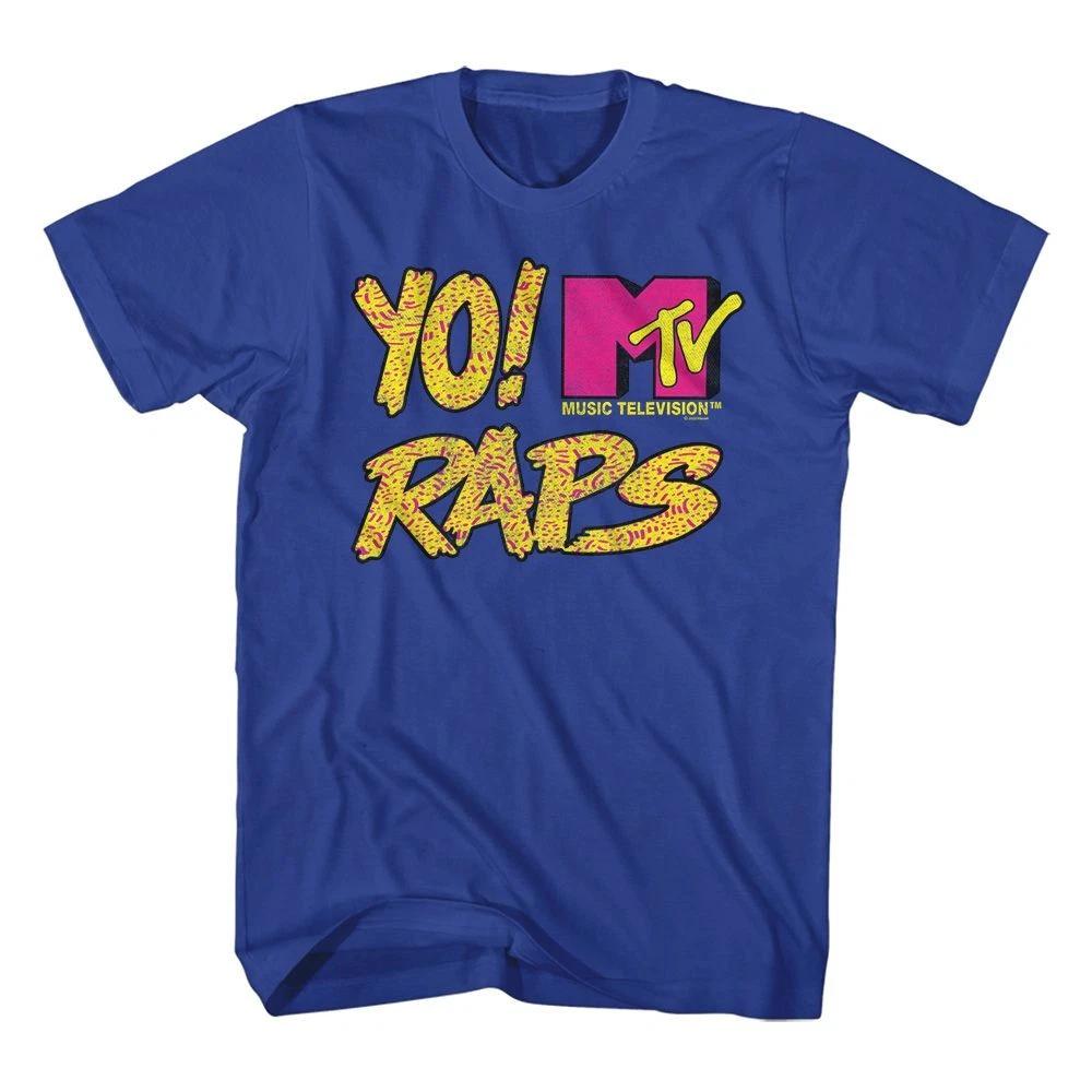 MTV Yo Raps Текстура Телевизионная Футболка 140