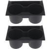 Car Water Cup Holder For EV3 24-25 Anti-Slip Central Control Drinks Holder Storage Box Tray Organizer Auto Interior Accessories