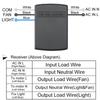 Mini Ceiling Fan Light Remote Control Kit 110-240V AC Timing Control Switch for Small Apartment Home Use