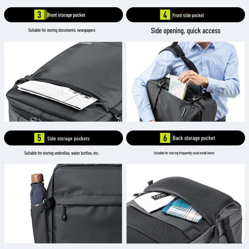 Sanwa BAG-BPC3GY 15.6-inch Business Laptop Backpack