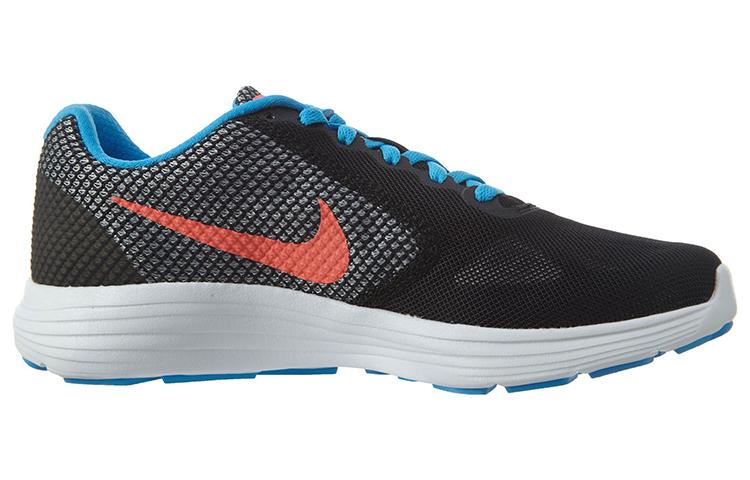 Nike REVOLUTION 3 Fabric Cushioning Slip Resistant Abrasion Resistant Cushioning Slip Resistant Abrasion Resistant 819303-006