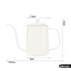 Jiaqi Stainless Steel Gooseneck Pour Over Coffee Kettle