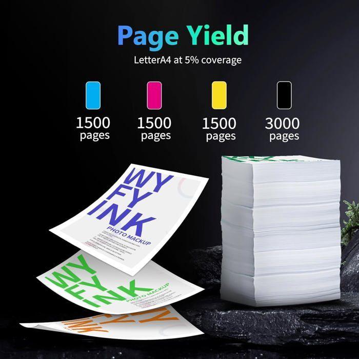 Lc422Xl Cartouche Compatible Avec Brother Lc422 Xl Lc422Xl Pour Mfc-J5340Dw Mfc-J5345Dw Mfc-J5740Dw Mfc-J6540Dw Mfc-J6940Dw (Noir/