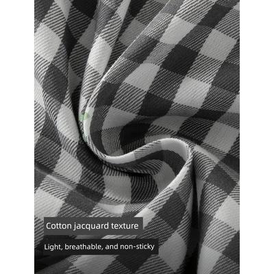 David Bella Girls' Class a Pants Children's Pure Cotton Jogger Pants 2026 New Spring Collection Baby Plaid Lantern Pants
