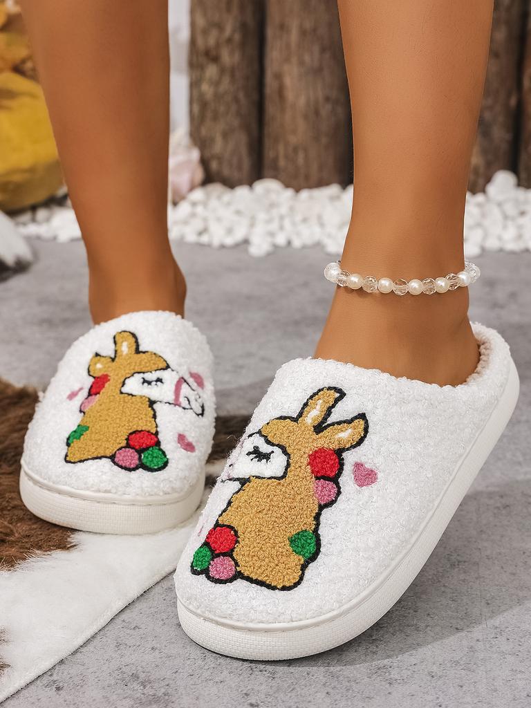 Módní Úsměv Pop Zimní Vnitřní Pohodlné Plyšové Pantofle Roztomilé Kreslené Želvy Nadýchané Bavlněné Pantofle Protiskluzové Teplé Domácí Pantofle