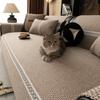 New Sofa Cushion, Universal In All Seasons, Non-Slip Seat Cushion, Simple Modern Anti-Cat Scratch Sofa Cover Cover Cloth Towel