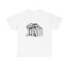 Antiker Griechischer Tempel T-Shirt Struktur Griechenland Rom Architektur Säulen Tee