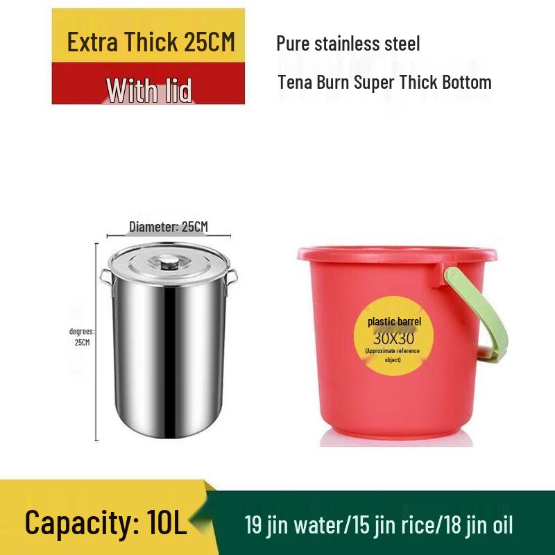 

GOWKE Stainless Steel Stockpot with Lid