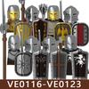 Castello Medievale Cavalieri Soldato Figure Blocchi da Costruzione Fanteria Legione Impero Guerriero Arco Spada Casco Milizia Mattoncini Giocattolo Regali