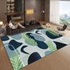 Nordic Abstract Living Room Carpet Flower Plant Decoration Bedroom Bedside Soft Large Rugs Lounge Non-slip Washable Floor Mat