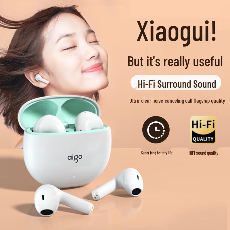 

Aigo TA68 ANC Semi-in-ear True Wireless Earbuds