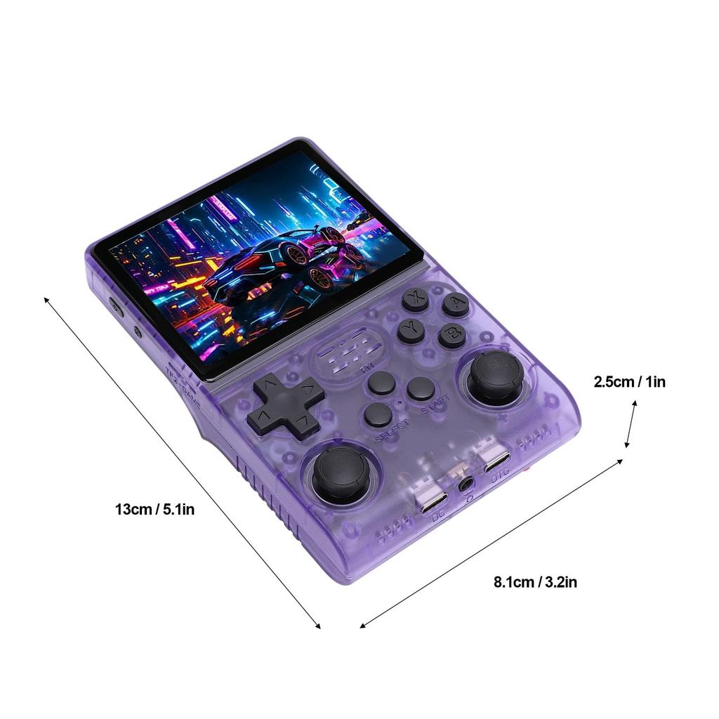 Retro Handheld Game Portable Video Game Console for IPS 640x480 45 Emulators Console, Single-Player Games, 3.5-Inch Screen, 30,000 Built-in Games,