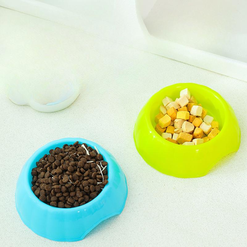 Neu Kürbis Katzennapf Hundenapf Hundefutternapf Katzenwassernapf Hund Anti-knock Over Futternapf