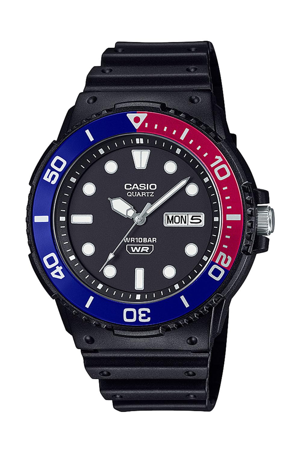 

Безель для часов Casio Collection Мужской MRW-230HJ-1E2JF Черный/Синий