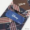 [Disney] Mickey Mouse Necktie, Checkered Pattern, DN917283A, Navy