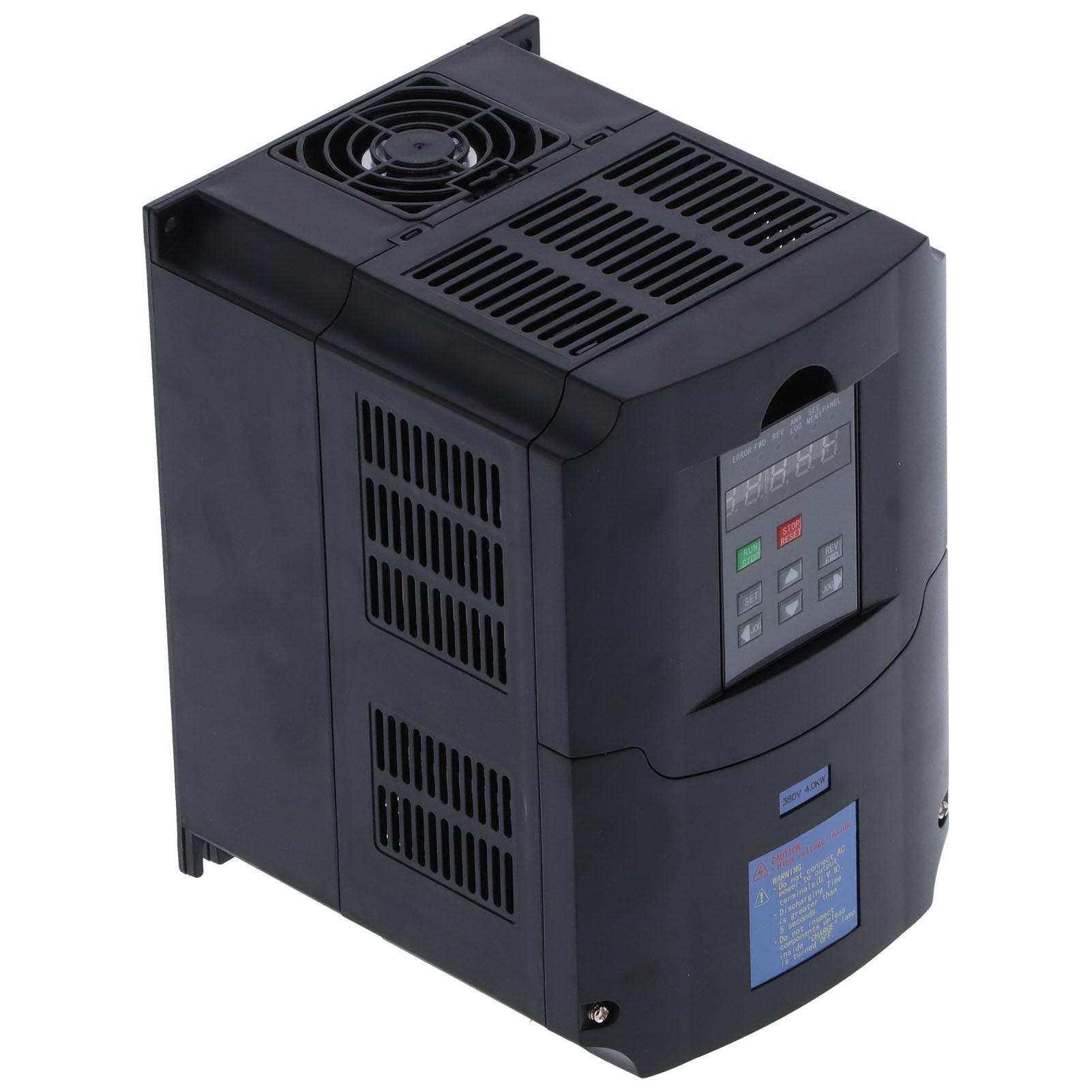 Frekvenční měnič 3fázový vstup a vstup VFD Regulátor otáček motoru 380V 4KW A2 3040