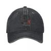 MGS Metal Gear Solid Game Baseball Caps Vintage Distressed Denim Sun Cap Unisex Outdoor Running Golf Adjustable Caps Hat
