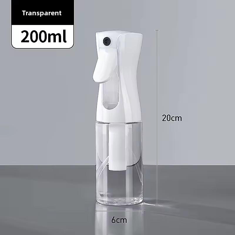 200ml High Pressure Oil Sprayer Bottles Hairdressing Spray Bottle Plant Water Refillable Continuous Mist Sprayer Plastic Containers