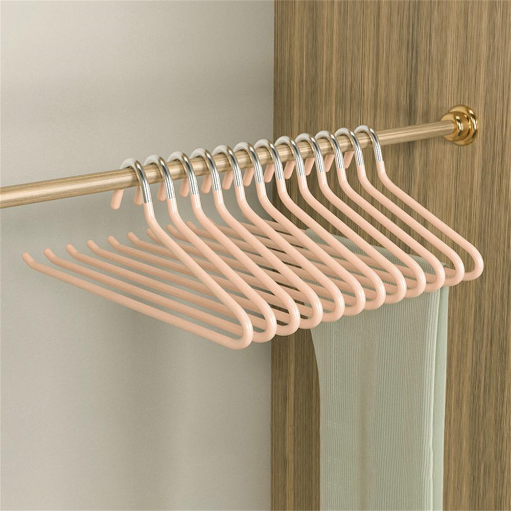 

5Pcs Z Shaped Goose Neck Pants Hangers Closet Space Saving Non Slip Anti Wrinkle Trousers Organizer F
