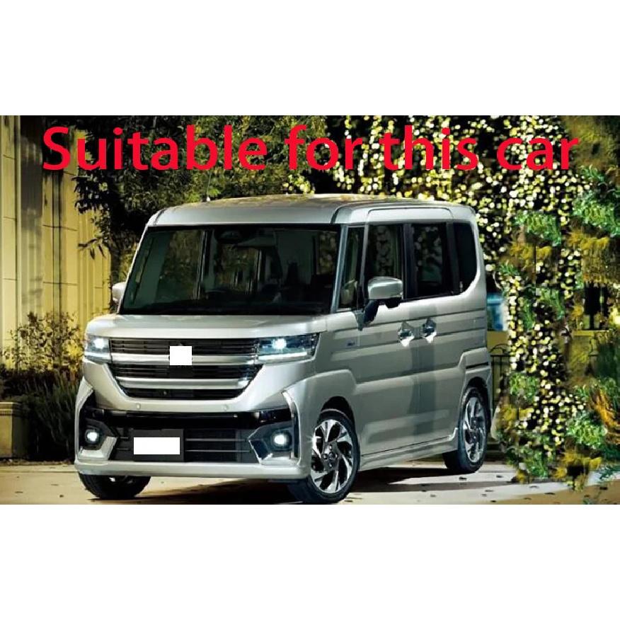 For Suzuki Spacia  MK54S MK94S 2024 2025 ABS Chrome Front Grille Accent Cover Lower Mesh Trim Molding Styling Bezel