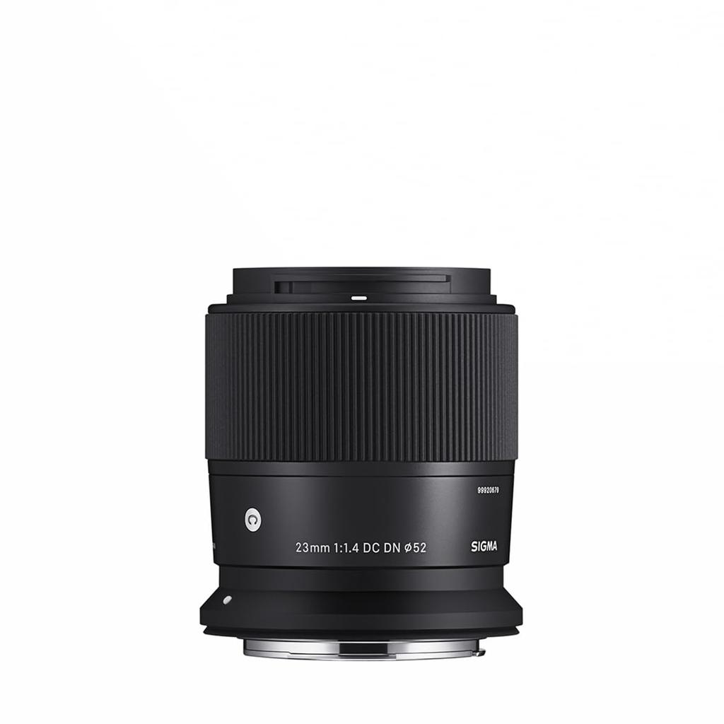 Sigma 23mm DC DN Lens for Canon RF Mirrorless Contemporary Style F1.4 Mount, Wide-Angle, APS-C Cameras,
