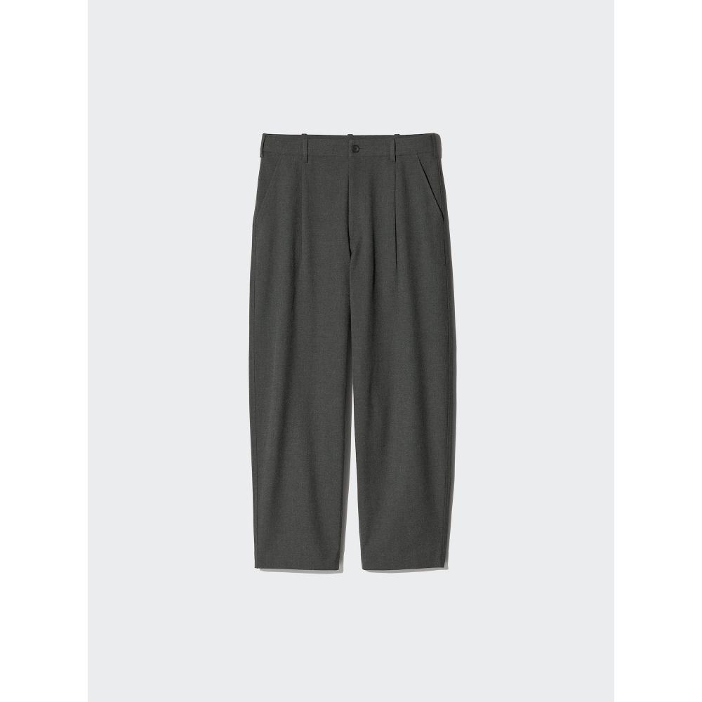 Uniqlo Japan Tuck Relaxed Wide Pants