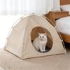 Cat Tent Pet Shelter for Summer, Enclosed for a Sense of Security, Convenient for Outdoor Use, Warm and Breathable, Suitable for All Seasons,